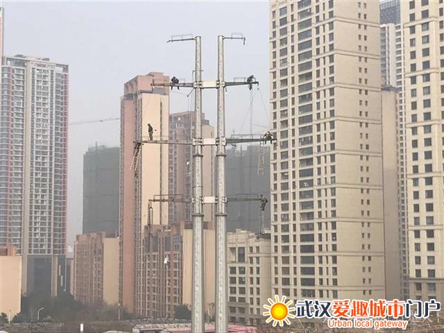高压电塔入地“让道”，武汉滨江景观路月底试运行